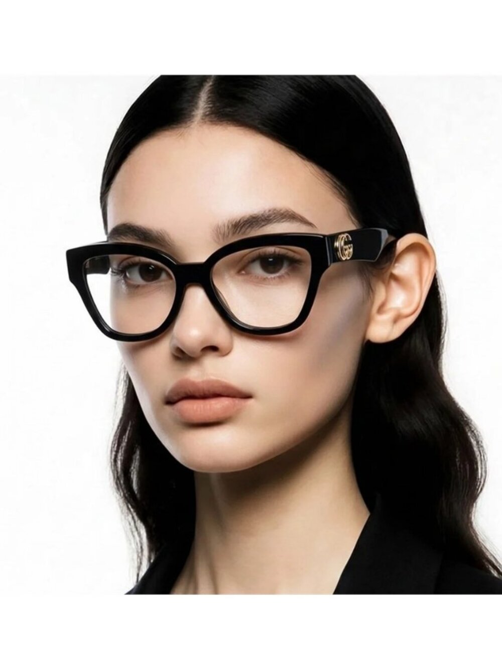 New Gucci Demo GG1424 Butterfly Ladies Fashion Optical Eyeglasses GG1424O 005 54
